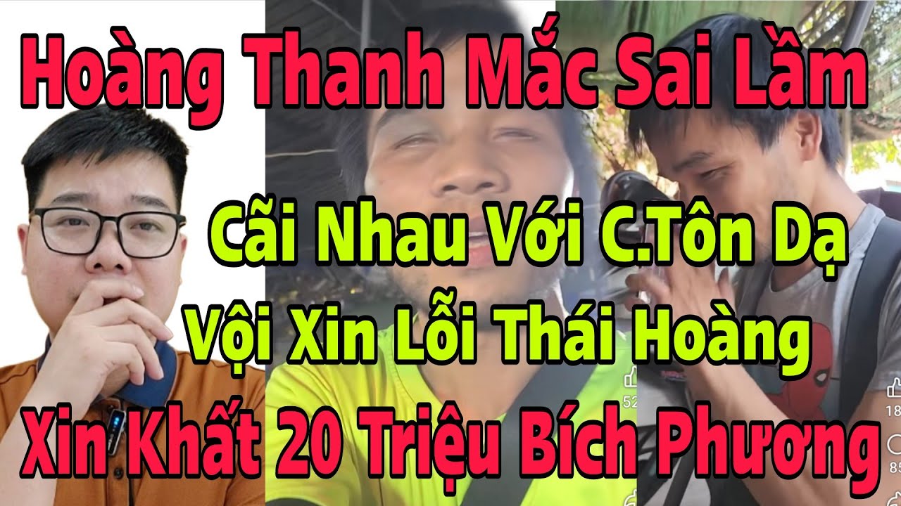 Hoàng Thanh Mắc Sai Lầm Tai Hại, Cãi Nhau Với Chị Tôn Dạ, Vội Xin Lỗi Bích Phương