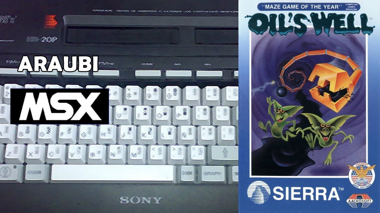 Oil's Well (Comptiq, 1985) MSX [679] Walkthrough
