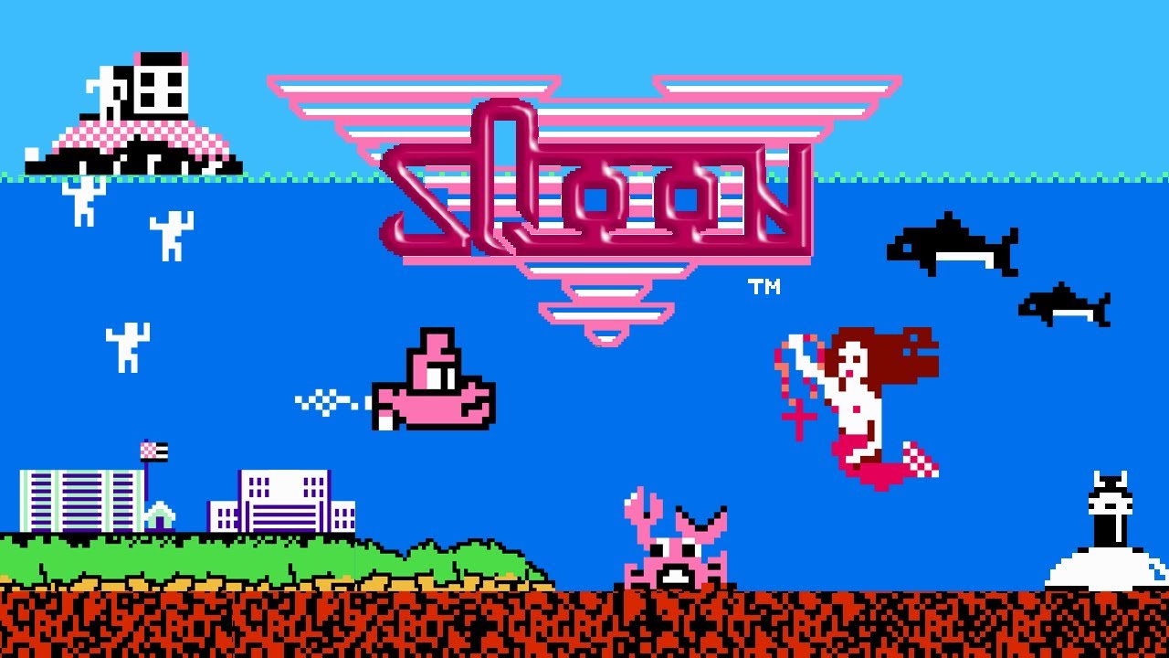 Sqoon / スクーン (1986) NES - 1 Loop [TAS]
