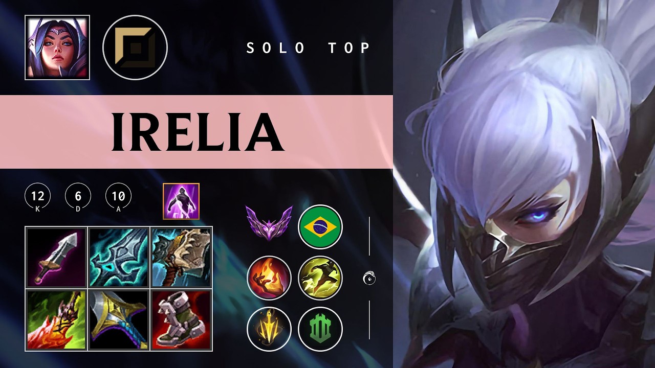 Irelia Top vs Sion - BR Master Patch 26.03