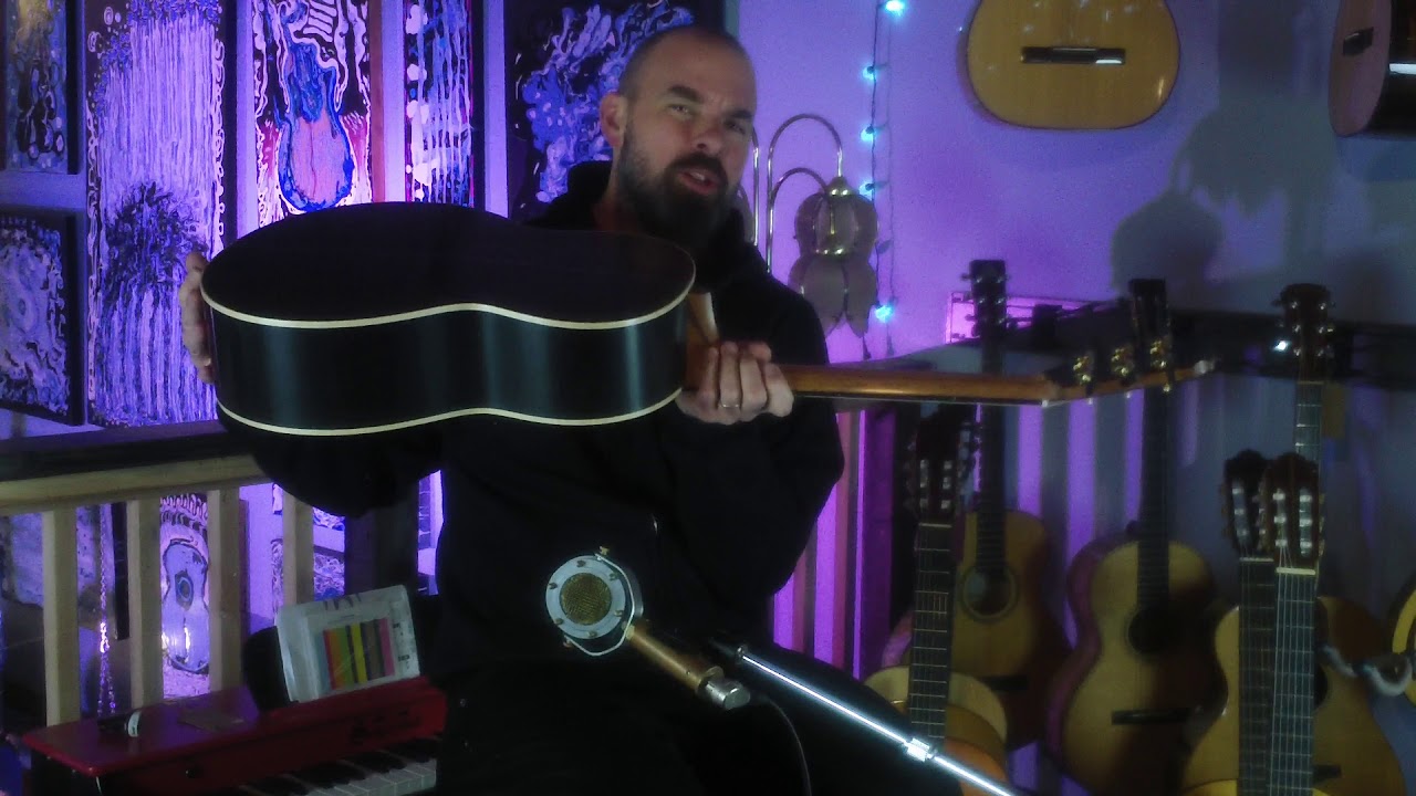 Lowden Guitars F-35 in Ancient Bog Oak