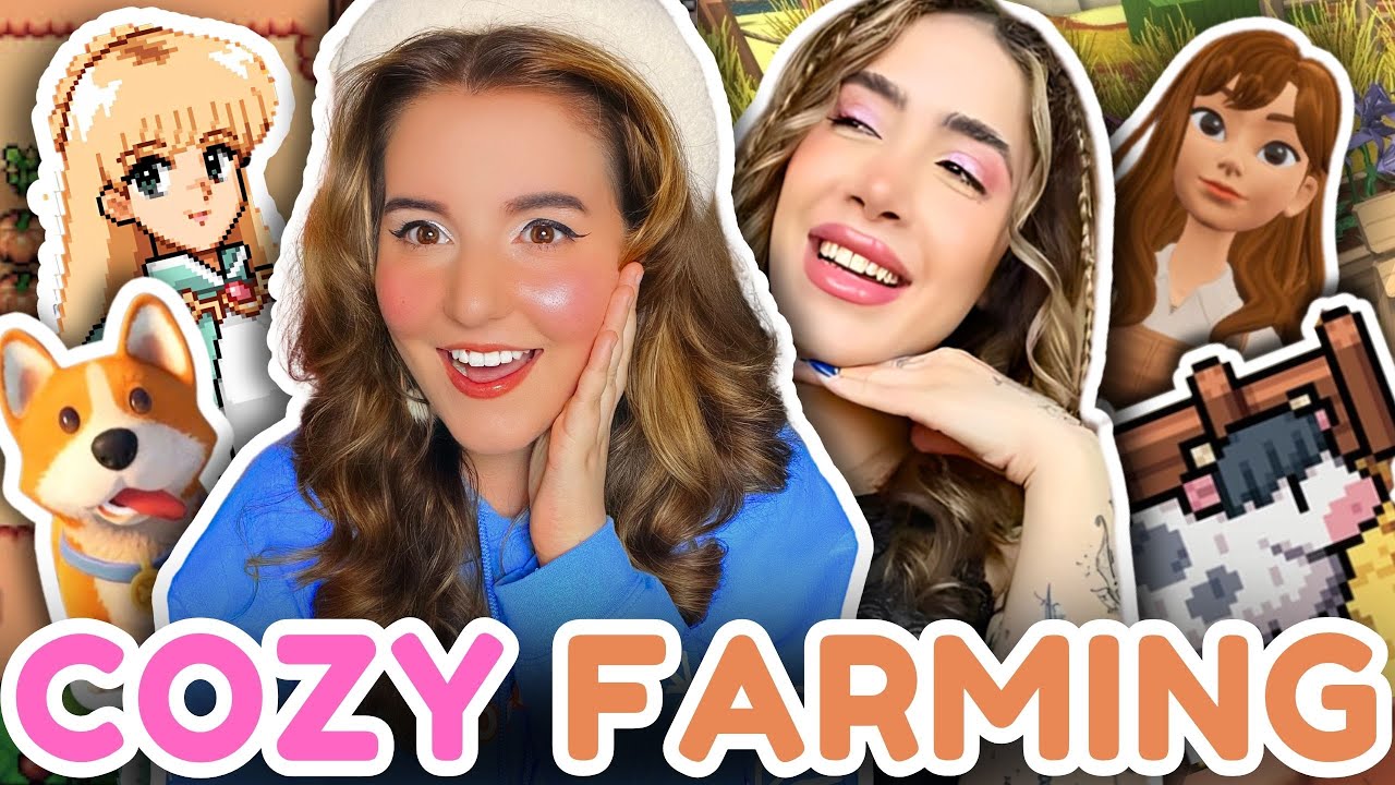 TOP 5 Cozy Farm Games of All Time 🌱| ft. @MissBubbles