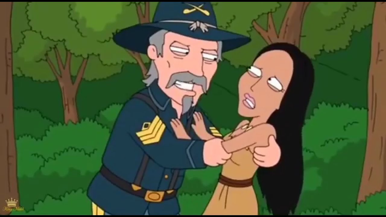 Family Guy - Peter saves native American girl