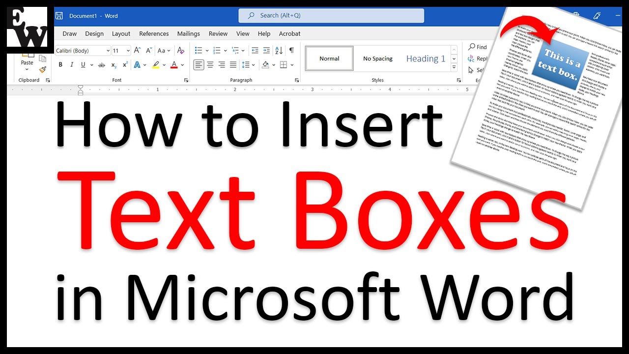 Как вставить текстовые поля в Microsoft Word
