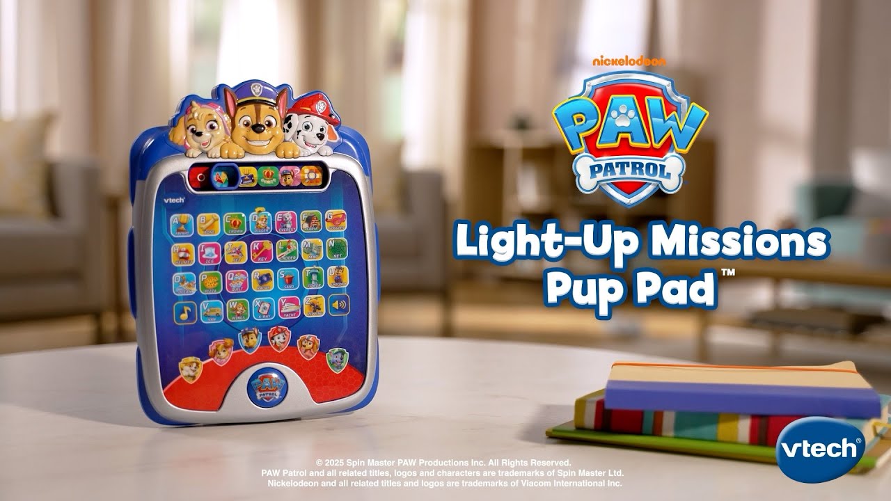 Light-up Missions Pup Pad | PAW Patrol | Demo Video | VTech Toys®
