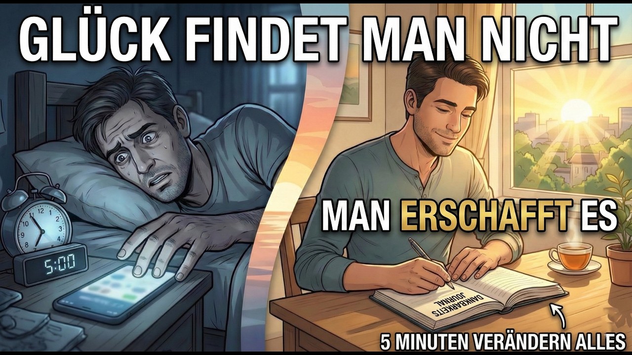 Er wachte jahrelang unglücklich auf | 5 Minuten veränderten sein ganzes Leben.