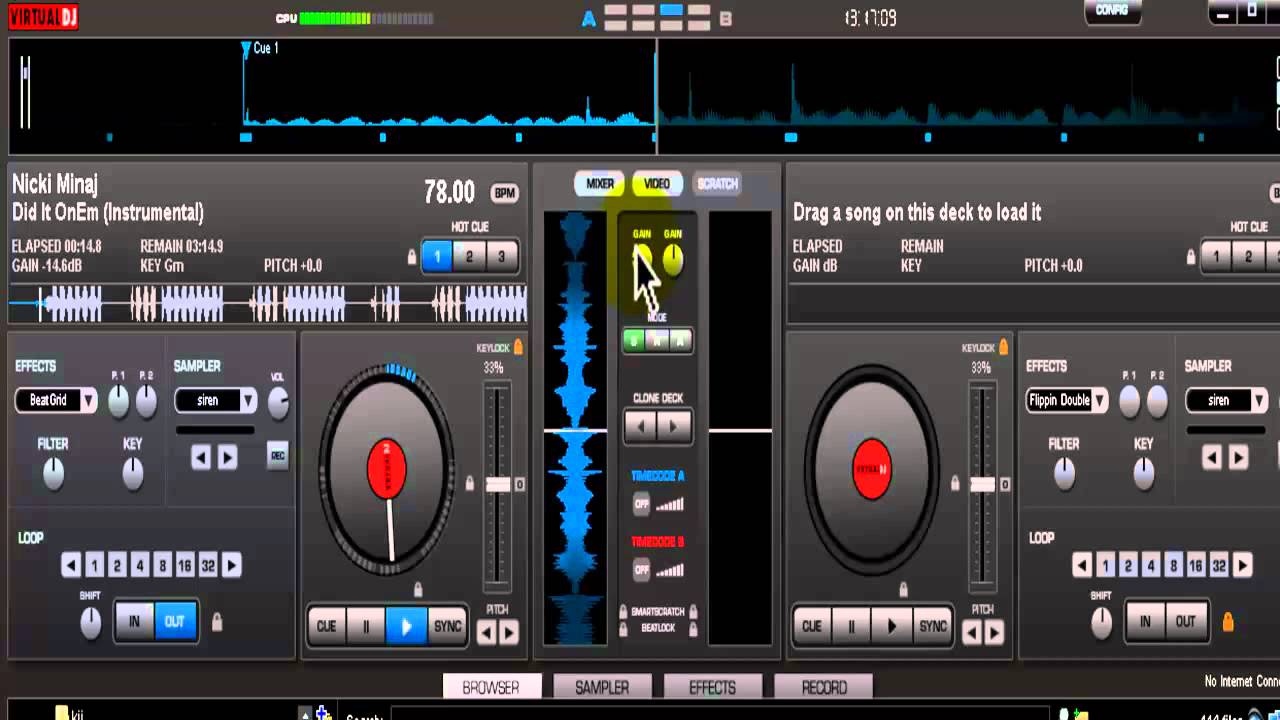 Virtual DJ tutorial pt.4 (loops, samples, beat construction)