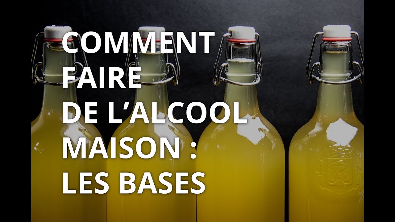 [TECHNIQUE] [CUISINE] Comment fabriquer de l'alcool à la maison - les bases