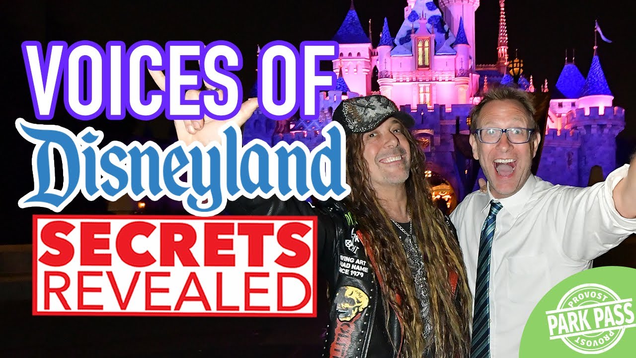 Disneyland Behind the Scenes feat. Celebrity Voice Actor Jess Harnell