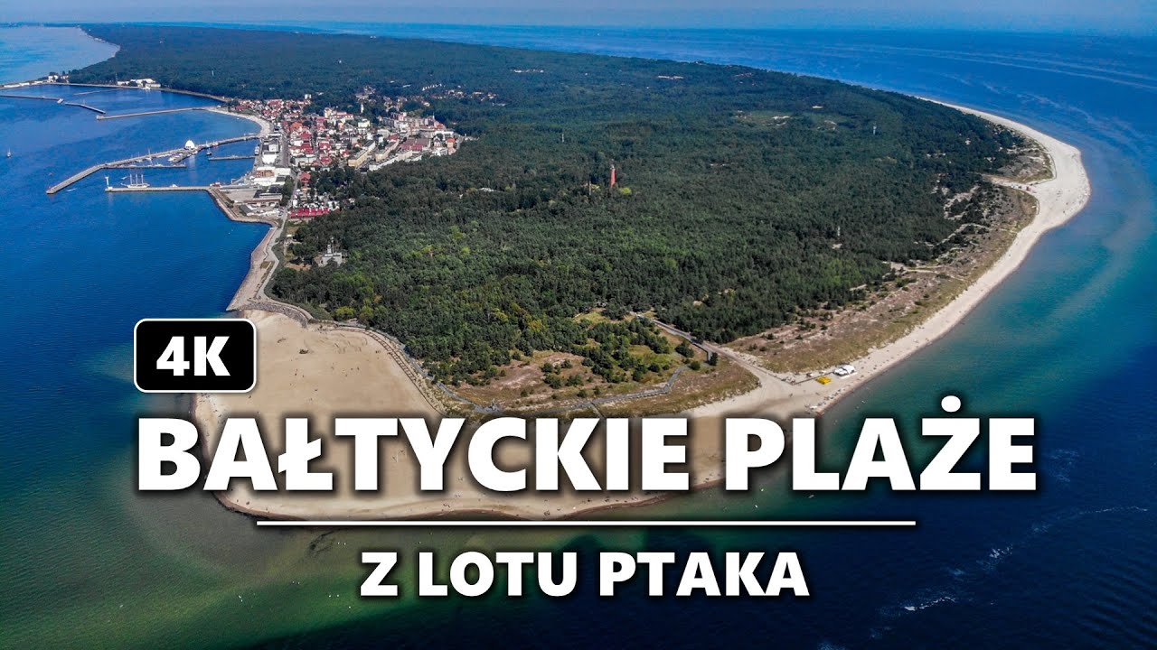 Bałtyckie plaże z lotu ptaka w 4K | Baltic Sea beaches in 4K