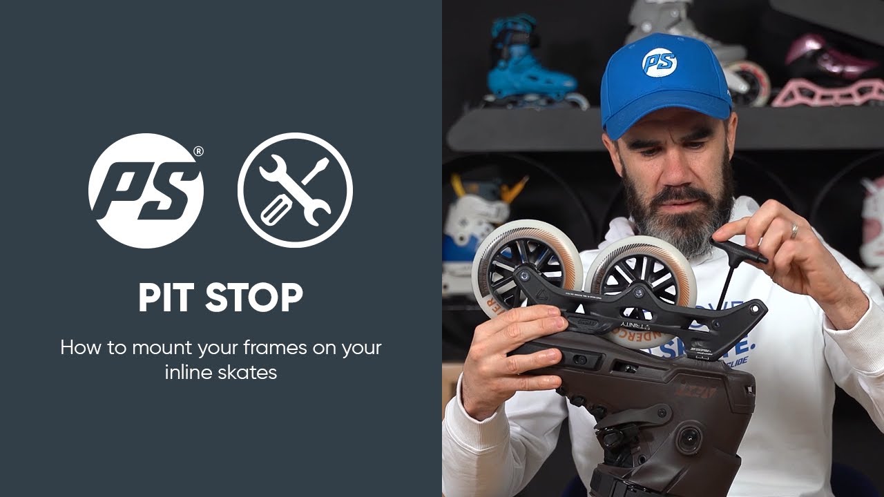 Pit Stop — Как установить раму на роликовые коньки