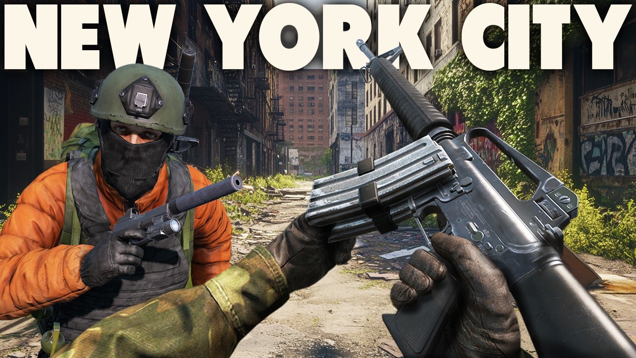 Surviving INCREDIBLE NEW YORK CITY DayZ Map!