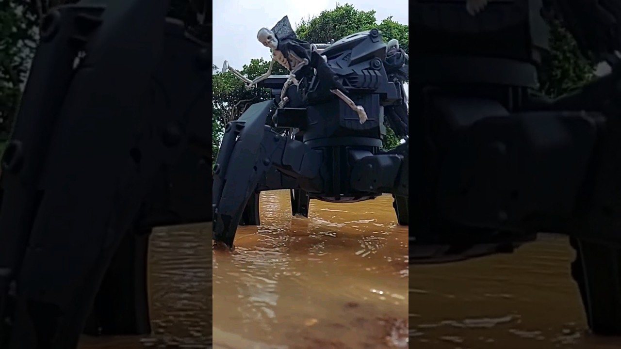 ☠️SPACE WARRIOR Multi-legged tank Multi-legged robot radio control #rc #Robot