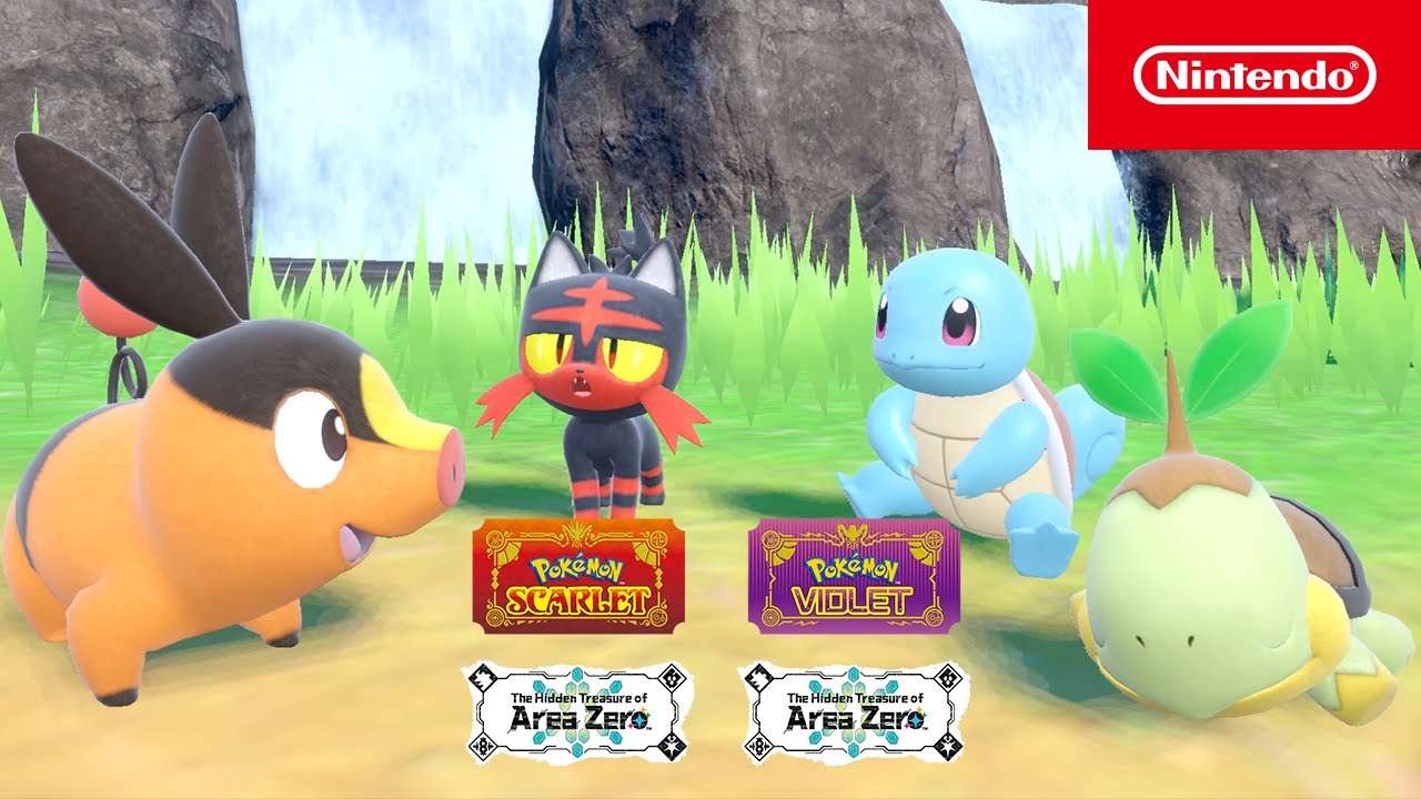 Pok&eacute;mon Scarlet and Pok&eacute;mon Violet DLC &mdash; Partner Pok&eacute;mon Await &mdash; Nintendo Switch