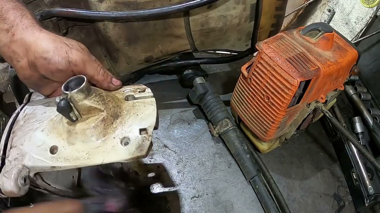 Stihl fr 480 Motorlu Tırpan balata tası Bilye Dağıtmış Nasıl yapılır