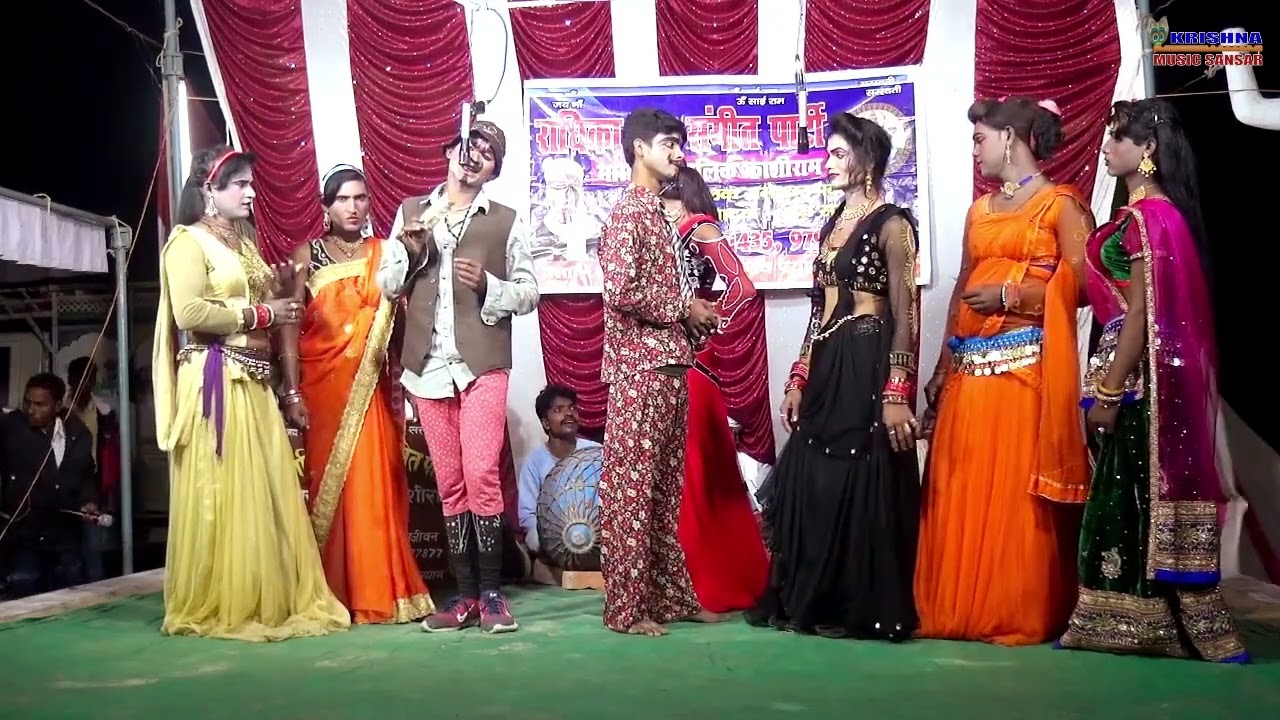 आलिशान नौटंकी बेजोड़ डांस मास्टर काशी राम की नौटंकी #krishna_music_sansar #kashi_ram_ki_nautanki