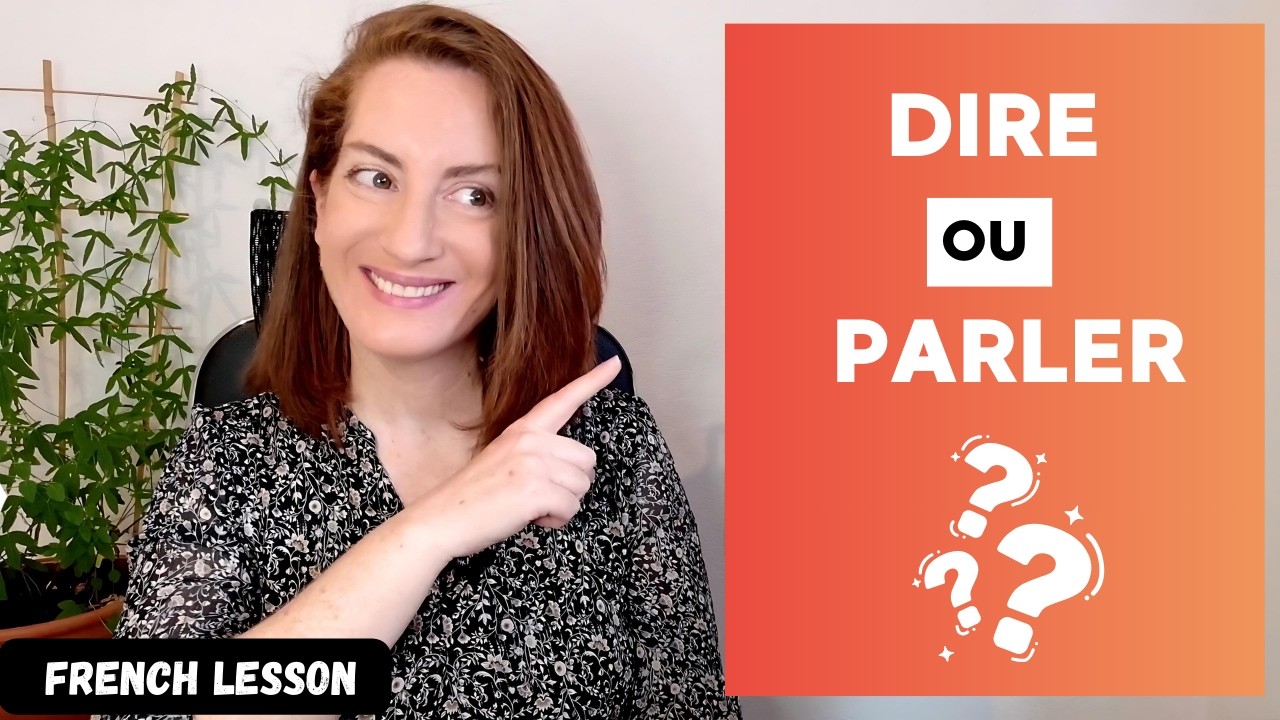 Dire ou parler ? La différence expliquée clairement