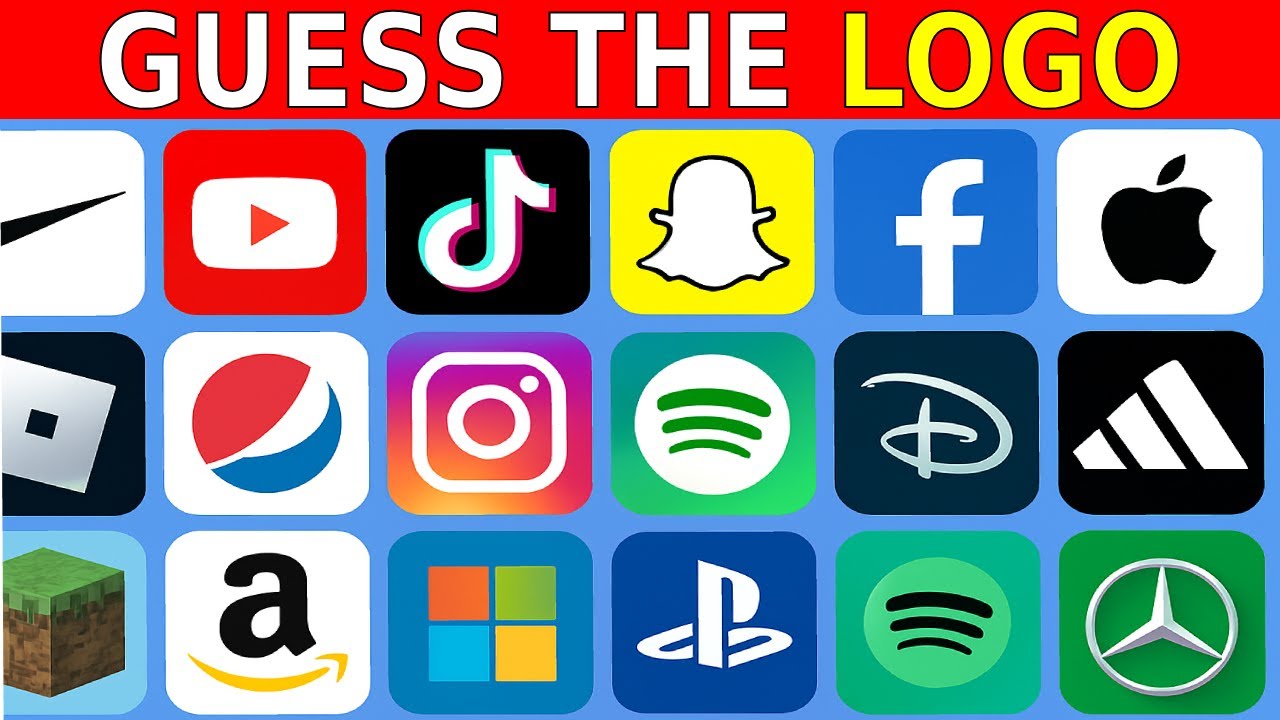 Guess the Logo Challenge 🔥 | Can You Name These Famous Logos? | Quiz Summation