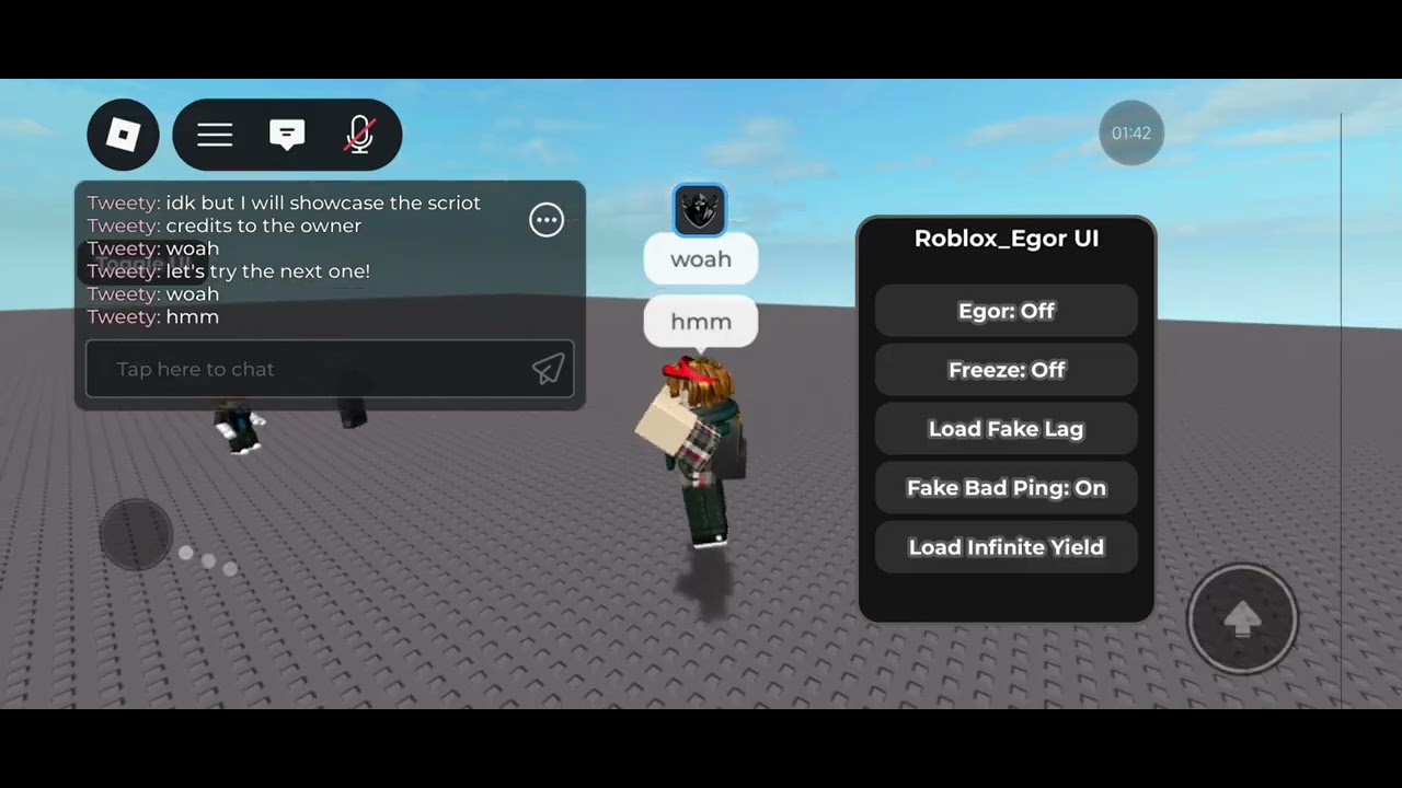 New Roblox_Egor script (not patched) 100% safe (undetected) (Credits to the owner to!!) 