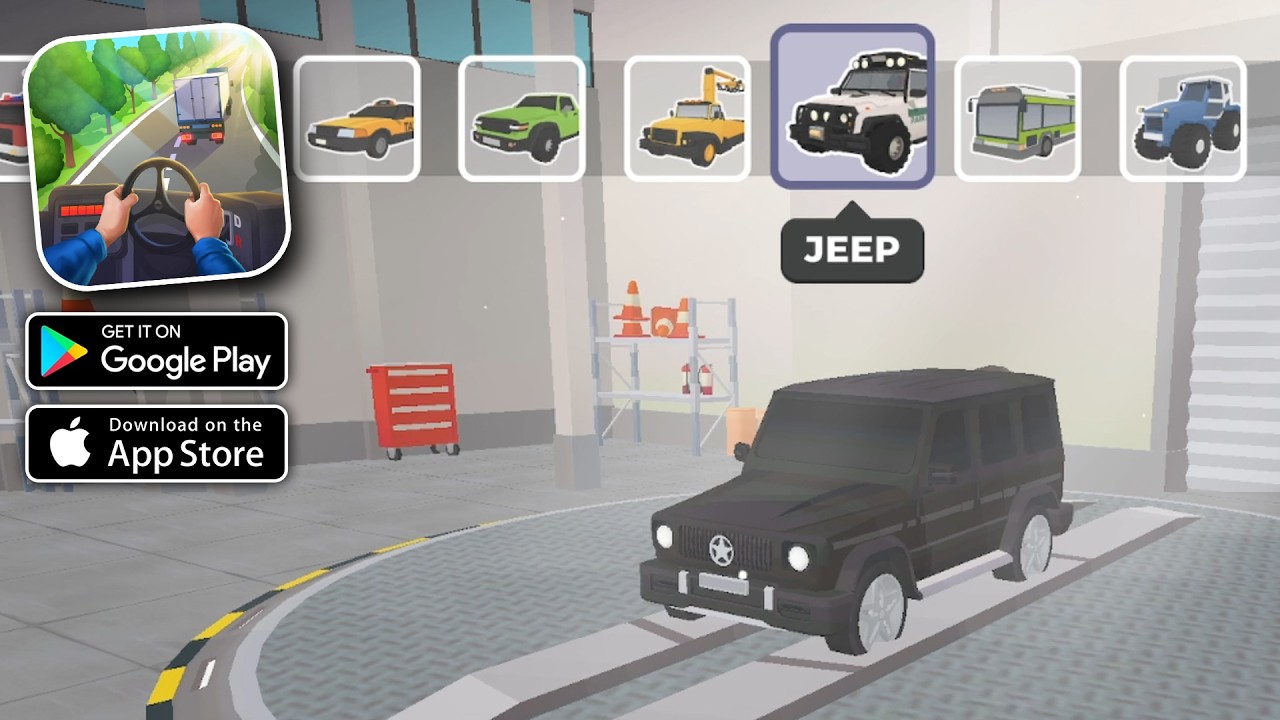 Vehicle Masters - Jeep & Garage - Gameplay Walkthrough 158 (Android, iOS, PC)