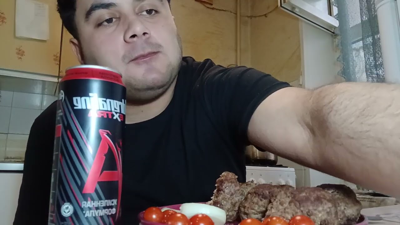 Mukbang|Мукбанг говяжьи котлеты 