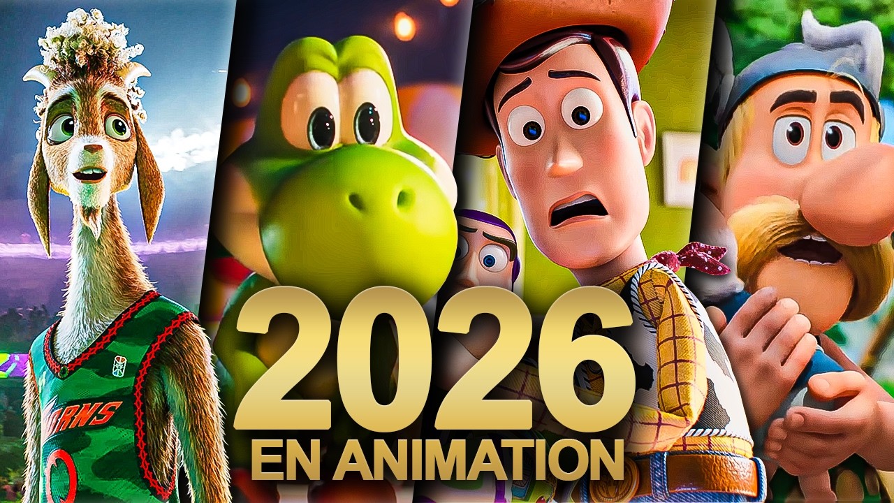 Les films d'animation À VOIR en 2026 !
