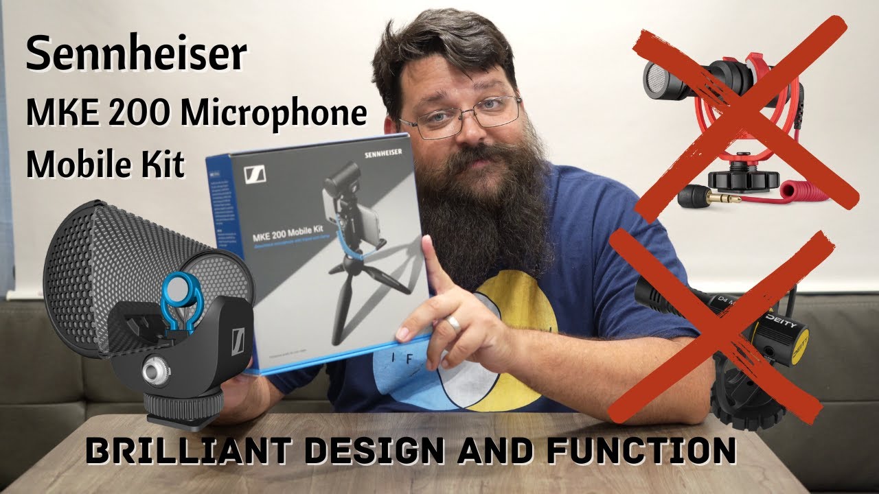 Sennheiser MKE 200 Mobile Kit. Unbox and Review