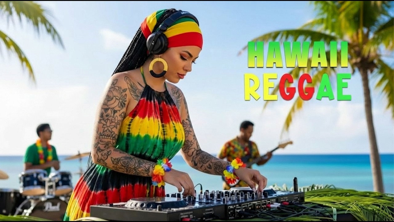 🌅 Tropical Evening Reggae – Hawaiian Sunset Grooves for Chill & Island Fun 🌴🍹