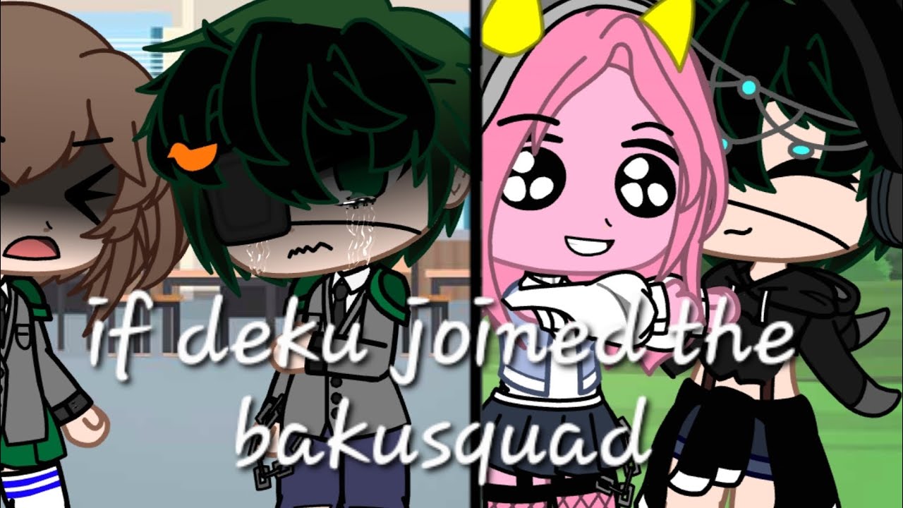 If deku joined the bakusquad //not original look in dis⬇️//bkdk//part 1/? //toxic friendship //gay//