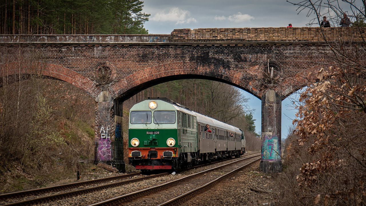 SU46-029 z pociągami Turkol na Wielką Ucieczkę!