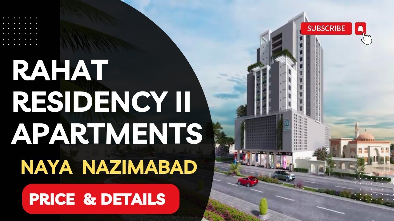 Rahat Residency 2 Apartments | Price & Details | Naya Nazimabad Karachi @propertyadvisorpk