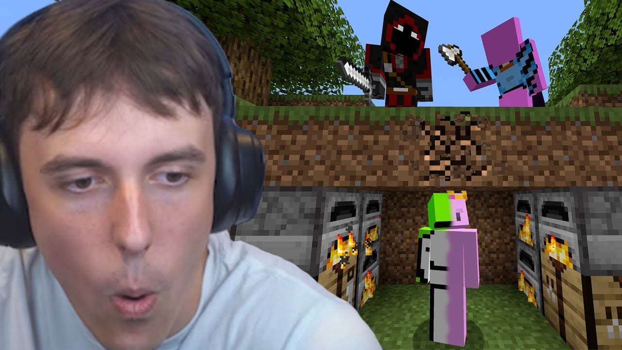 Minecraft Speedrunner Swap VS 2 Hunters