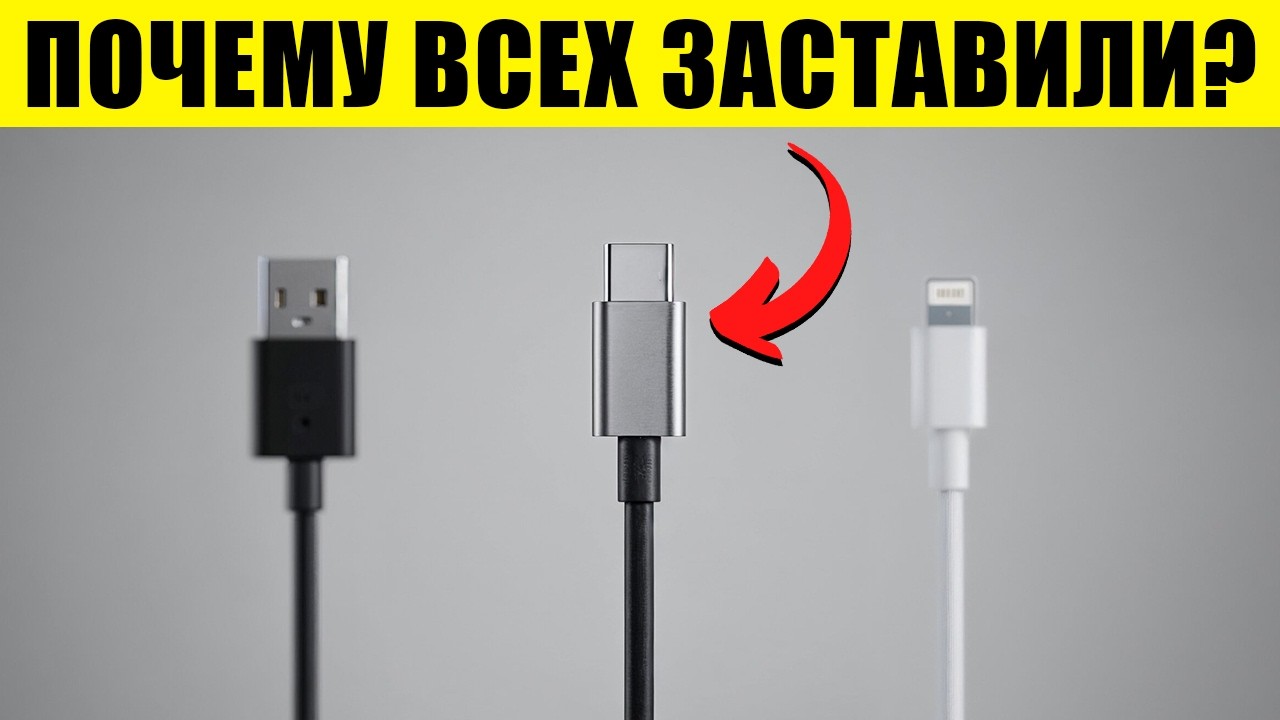 Что ТАКОЕ USB-C на Самом Деле (и Почему Весь Мир был Вынужден его Принять)