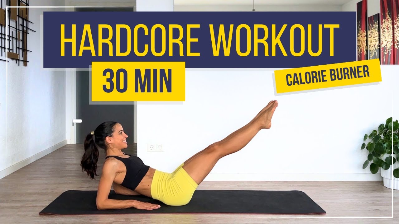 30 MIN FULL BODY HIIT WORKOUT I Advanced level I Cardio & strength for weight loss I Home gym