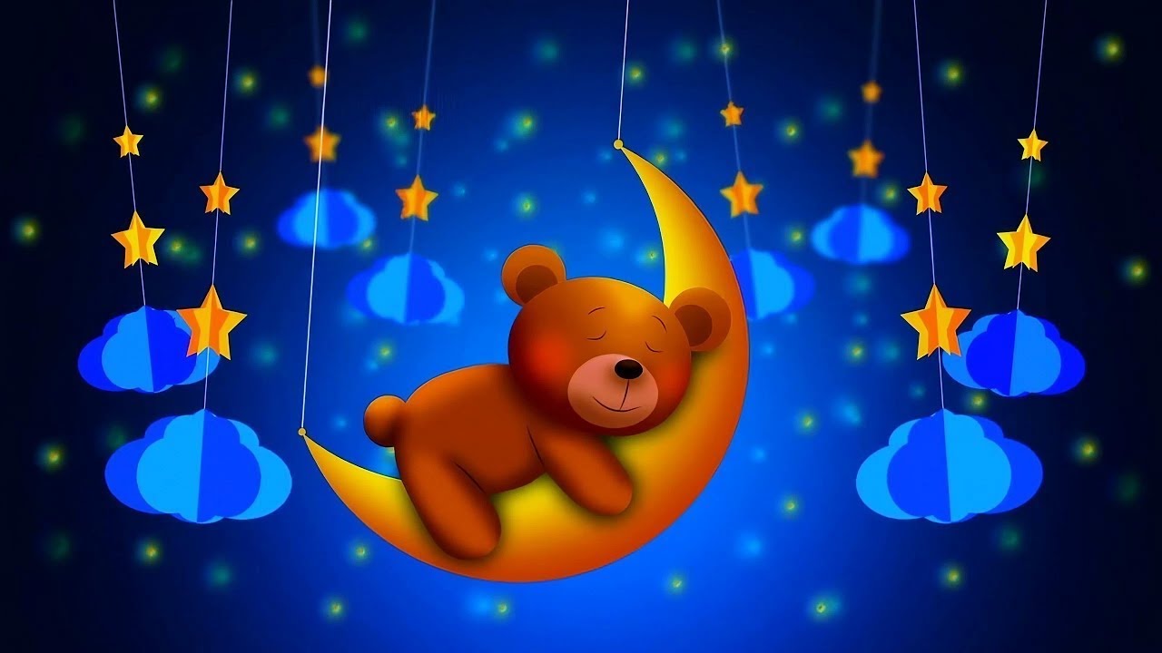 Sleep Instantly in 3 Minutes ♫ Baby Sleep Music 🌙 Calm Night with Mozart & Brahms Lullabies