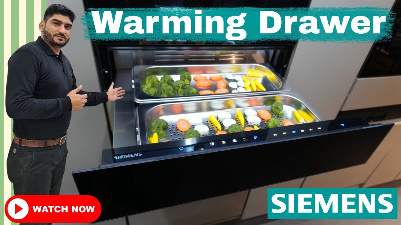 Siemens iQ700 Warming Drawer (BI710D1B1, B1710C1B1) | Complete Review, Features & Demo (2025)