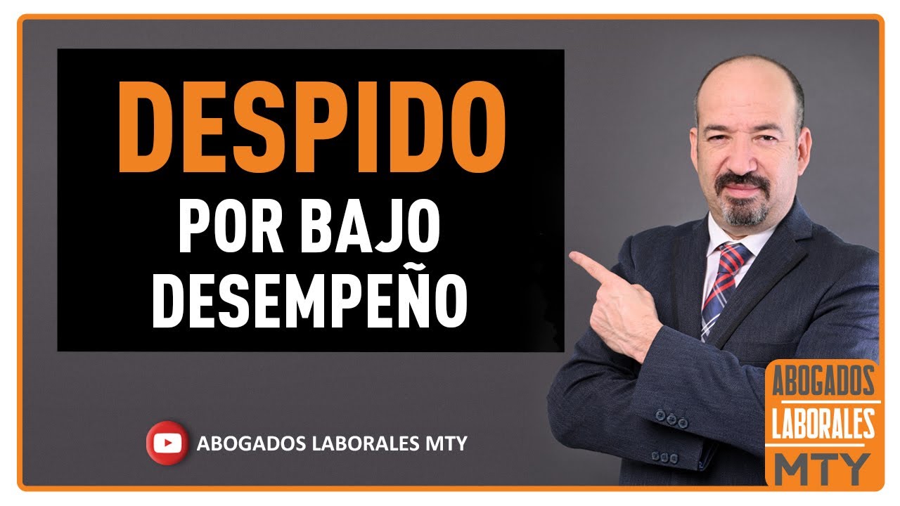 RESCISIÓN  DE CONTRATO LABORAL POR BAJO DESEMPEÑO?