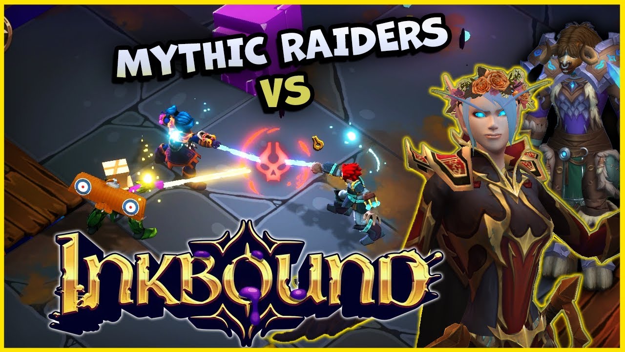 The MOST FUN I've Ever Had in a Co-op Roguelike! | Inkbound With @fluffehjuju and Dimitrea