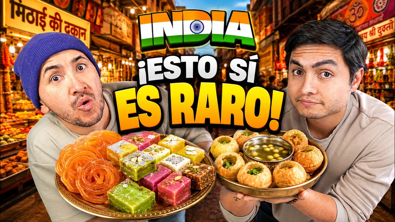 Probamos comida INDIA y casi no sobrevivimos 🇮🇳😂 | Agentes Dementes
