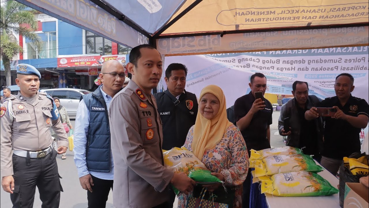 BAZAR SEMBAKO MURAH POLRES SUMEDANG