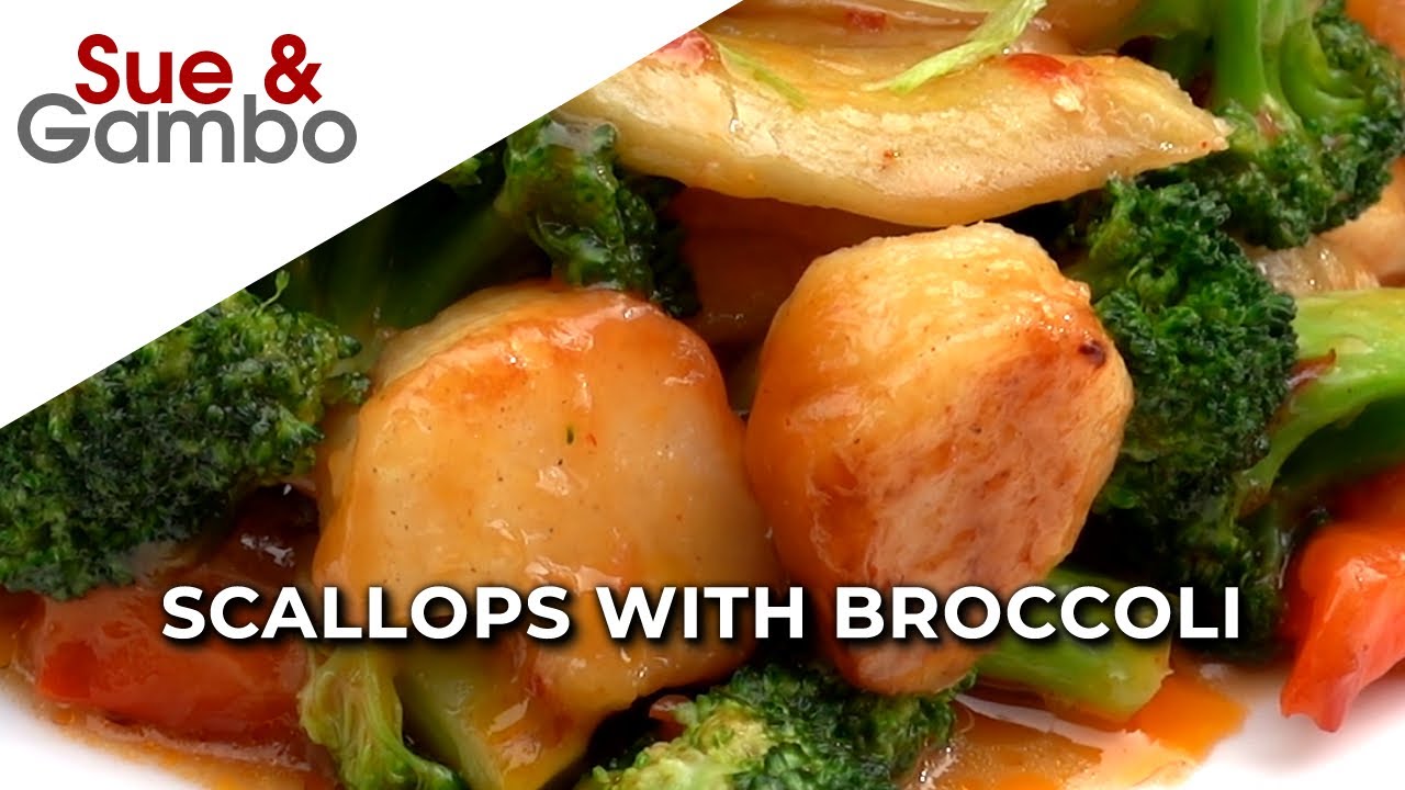 Scallops with Broccoli Stir Fry