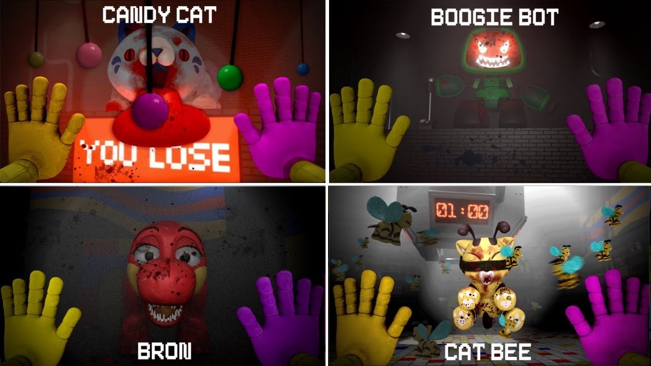 Poppy Playtime: Chapter 3 ALL BOSS Fights Gameplay + NEW Jumpscares