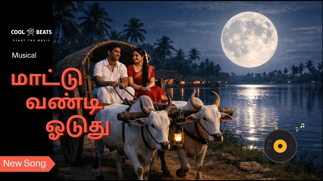 Maattu Vandi Oduthu Song | Tamil Village Folk Song | மாட்டு வண்டி ஓடுது | Romantic Night Song