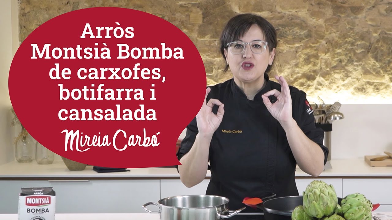 Arròs de carxofes i botifarra amb un toc de cansalada  | Les receptes de la Mireia Carbó