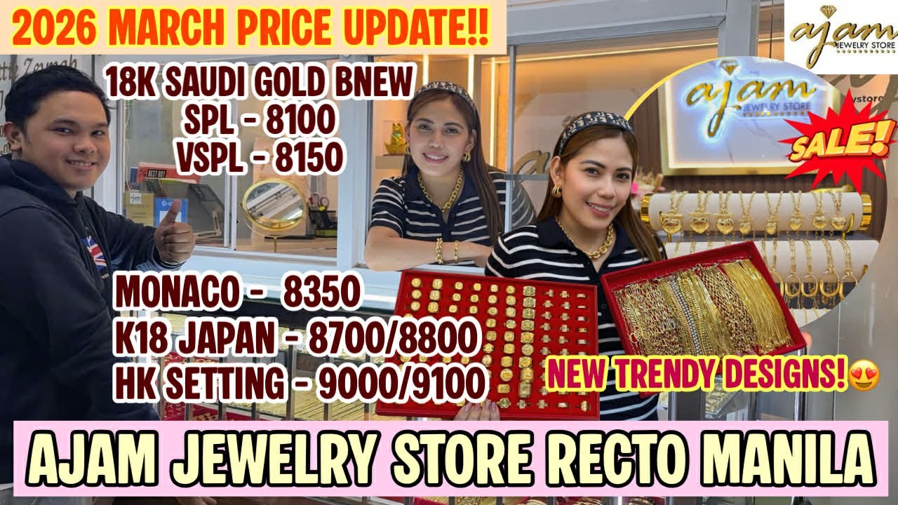 PRICELIST NG GOLD SA C.M RECTO 
