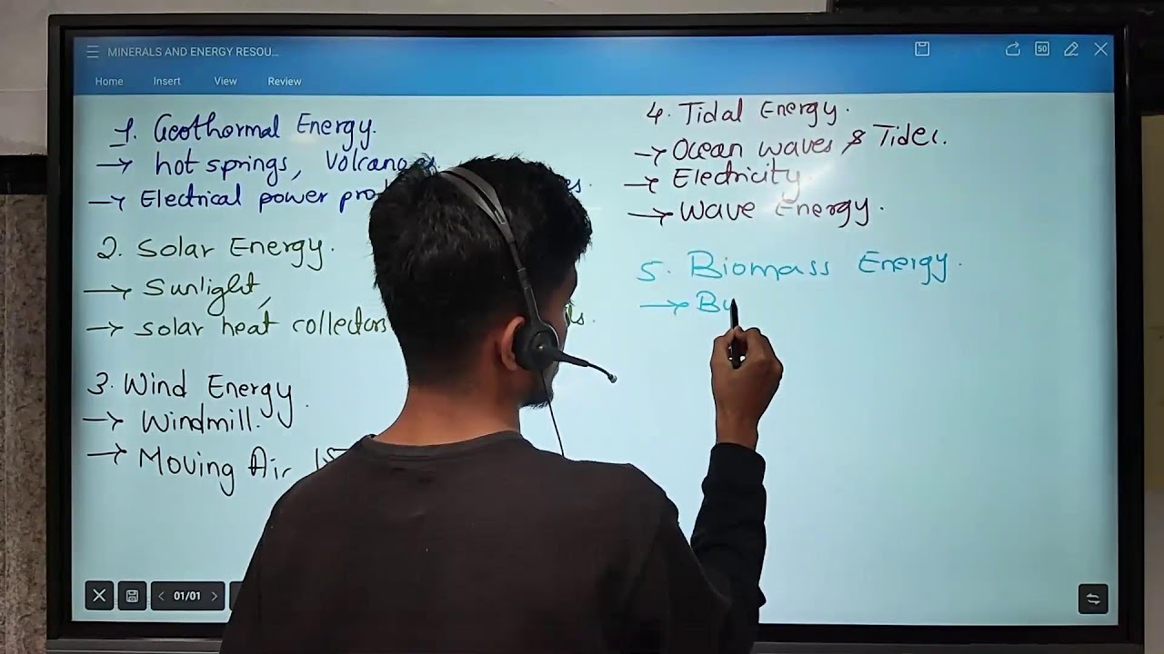 CLASS 10th MINERALS & ENERGY RESOURCES , GOA BOARD PART 2