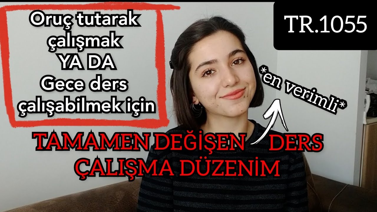 Ramazanda oruç tutarak nasıl 10 saat üzeri ders çalıştım?(VİDEO DAKİKALAR AÇIKLAMADA)(49)