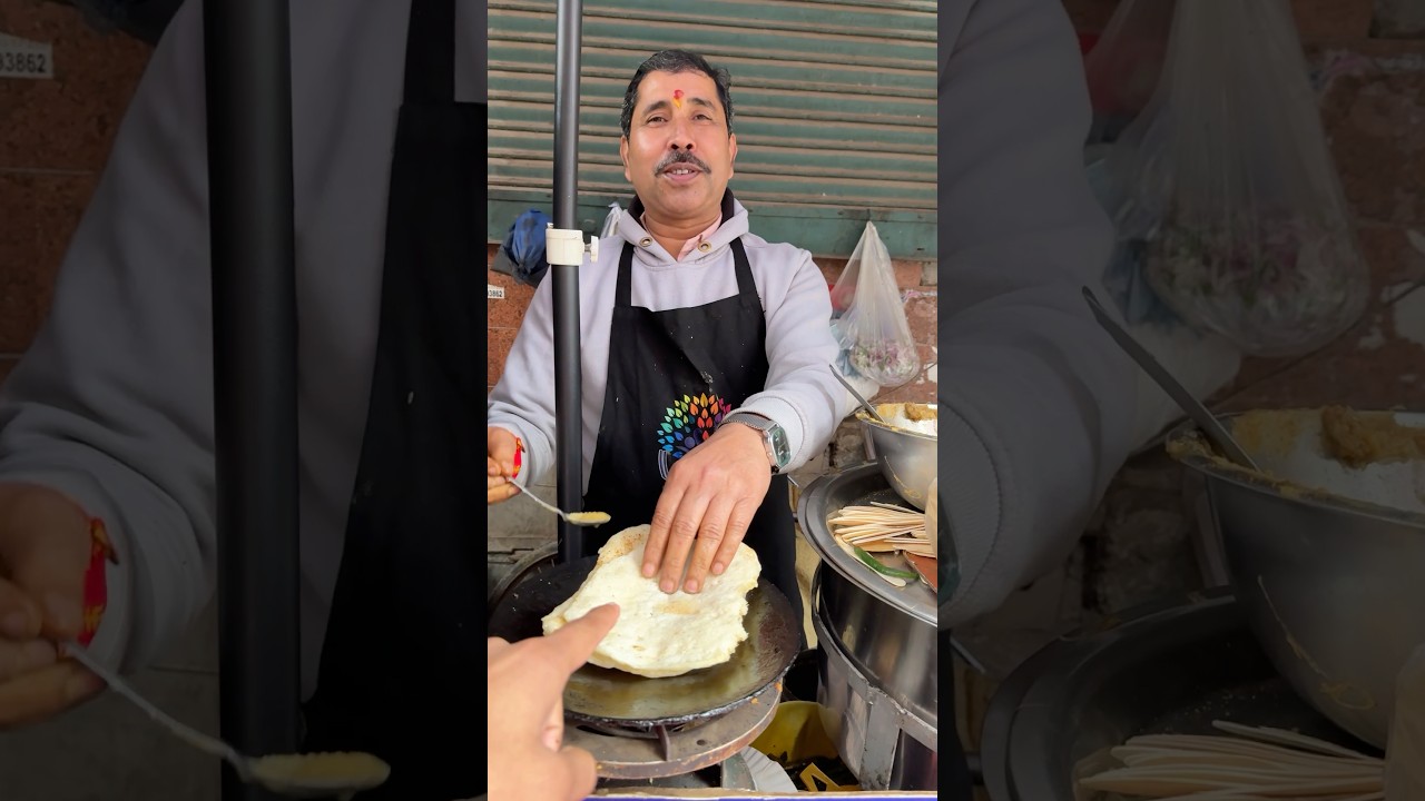 Delhi Ke famous Matra Chole Kucha soft wala😍 #youtubeshorts #delhi #food #trending