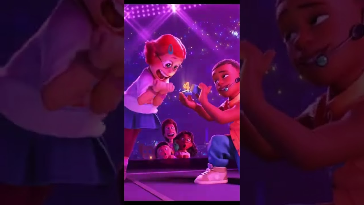 Mei mei party at 4⭐️TOWN || Turning Red 2022 a Disney movie #shorts #disney