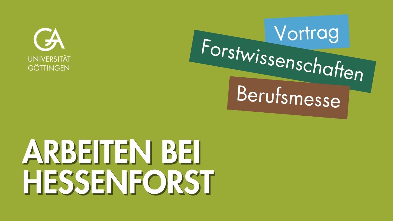 Informationsmesse &bdquo;Berufsbilder Forstwirtschaft&ldquo;: Arbeiten bei HessenForst